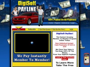 Скриншот главной страницы сайта digisoftpayline.com